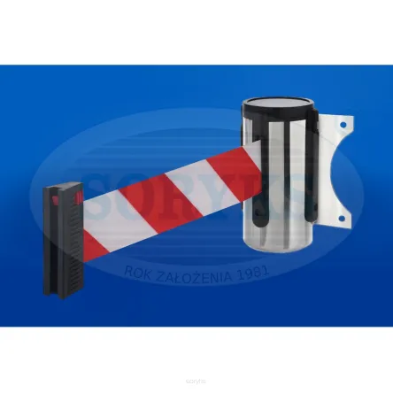 WU-PT Kaseta ścienna z taśmą odgradzającą 2,3m, 3m lub 3,6m + zaczep ścienny