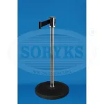 Słupek odgradzający z taśmą 2,3m lub 3,6m 50TR - 2